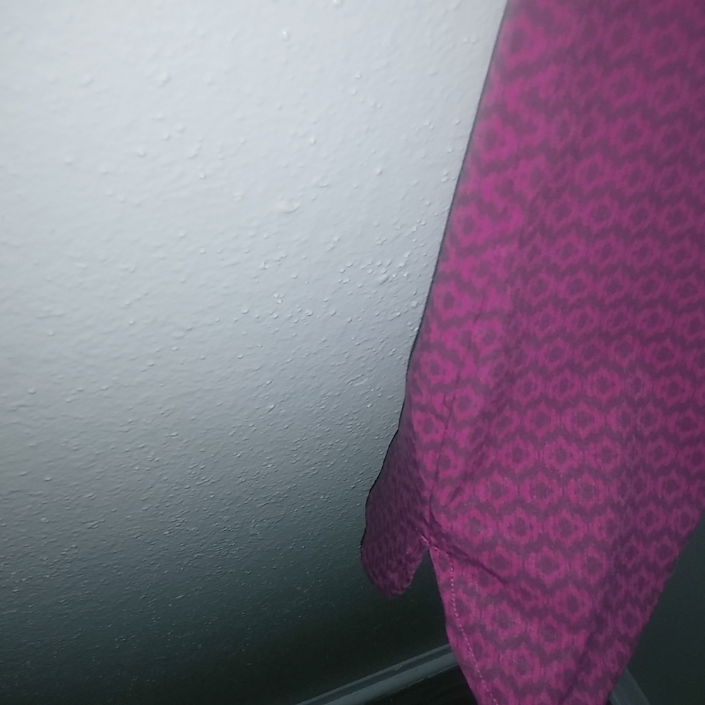 Eddie Bauer M Purple Pattern Drawstring Waist Sle… - image 5